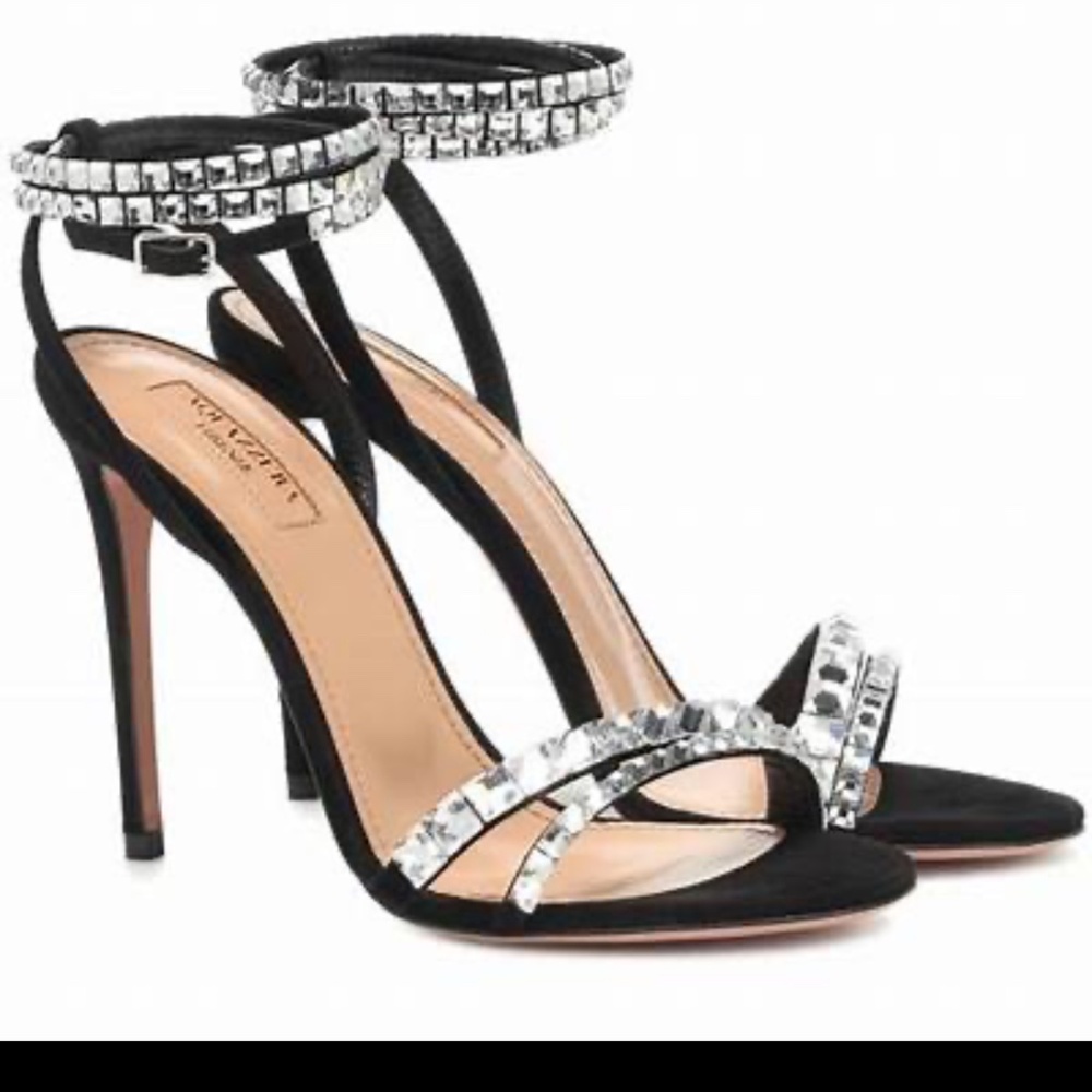 Aquazzura Crystal sandals